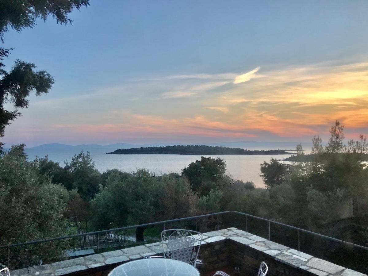 Вилла Hidden Gem Sithonia Metochi Agias Kiriakis Экстерьер фото