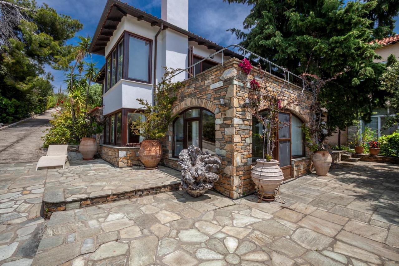 Вилла Hidden Gem Sithonia Metochi Agias Kiriakis Экстерьер фото